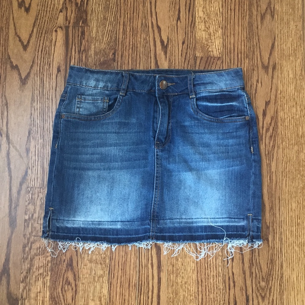 Adorable Jean Skirt